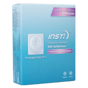 INSTI HIV Selbst Test Schnelltest Heimtest 1 Min. CE-zertifiziert diskret kaufen - Bild 1 von 6