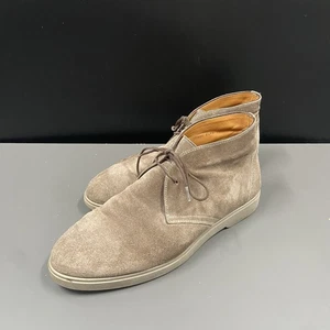 Magnanni Duran Mens Size 7.5 Chukka Ankle Grey Suede Casual Boots Shoes EU Sz 40 - Picture 1 of 10