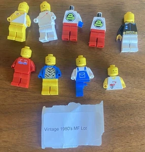 9 Lego Minifiguren Vintage 80er Raumfahrer Raumschiff Entdeckung GEMISCHT & UNVOLLSTÄNDIG - Bild 1 von 8