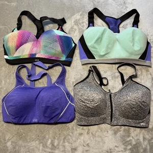 Victoria's Secret VSX Sport-BH Damen hoher Halt gepolstert 4 Stück - Bild 1 von 18