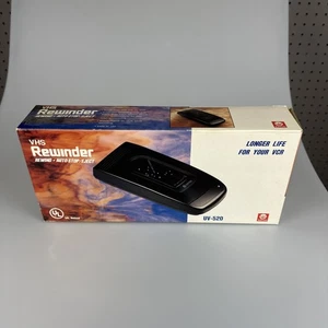 Kinyo UV-520 VHS Rebobinadora Video Cassette Cinta Rebobinadora NUEVO EN CAJA - Imagen 1 de 4