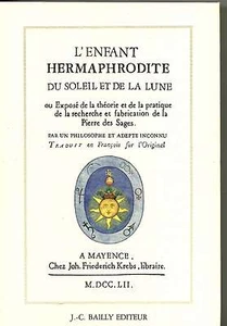 L'ENFANT HERMAPHRODITE DU SOLEIL ET DE LA LUNE. ALCHIMIE. - Picture 1 of 1