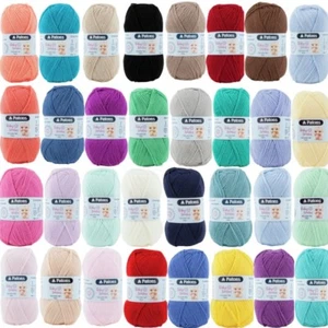 Patons Fairytale Fab Baby Smiles 4 Ply 50g Yarn Knitting, Crochet Wool - Picture 1 of 12