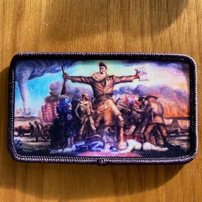 John Brown: Tragic Prelude Printed Patch - Image 1 of 4