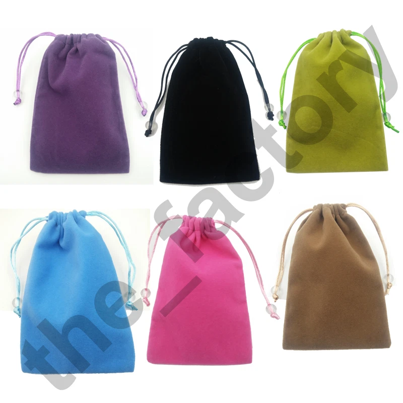 Soft Velvet Sleeve Cloth Pocket Purse Case Pouch Bag For Mobile Phone Cellphones - Image 1 of 1