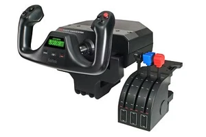 Logitech G PRO Flight Yoke System, Professional Simulation Yoke and Throttle - Picture 1 of 7