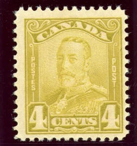 Canada 1929 KGV 4c olive-bistre superb MNH. SG 278. Sc 152. - Picture 1 of 2