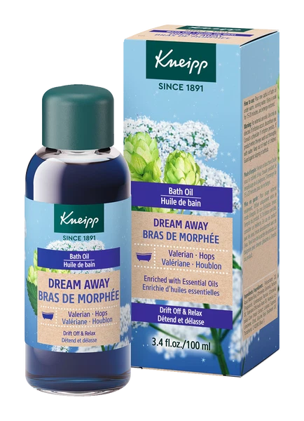 Kneipp 沐浴油 Dream Away 缬草 - Hops 3.4 盎司 — 第 1/1 张图片