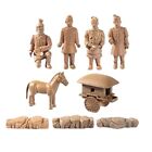 Terracotta Army Figurines Outdoor Warriors Ancient Mini Miniature Statue