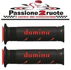 manopole Domino XM2 nero rosso Ducati Monster S2r s4r S4rs 1000 Indiana Gt 1000