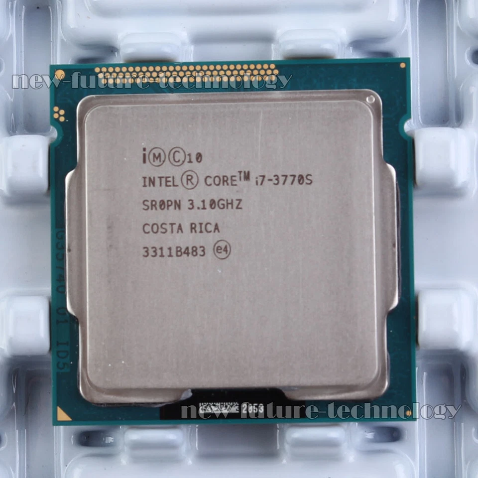 Intel Core i7-3770S SR0PN CPU Processor 3.1GHz LGA1155 CM8063701211900 Socket H2 - Image 1 of 1
