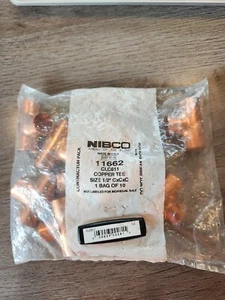 Sealed 10 pack NIBCO CP-611 Size 1/2" 1/2 Inch CXCXC Copper Solder Sweat Tee NEW - Picture 1 of 1