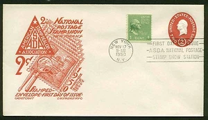 U533a 2c WASHINGTON FDC NEW YORK, NY CACHET CRAFT L. W. STAEHLE - Picture 1 of 1