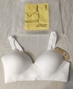 Truekind Supportive Comfort Wireless shaping Bra Sz XL White Color. - Picture 1 of 5