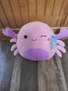 Cosmina The Crab 8 inch Squishmallow New With Tags Toy Plush - Picture 1 of 3
