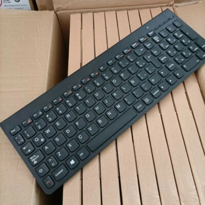 Original Lenovo SK-8861 IBM 2.4G Wireless ultra-thin Spain Keyboard For PC - Image 1 of 4