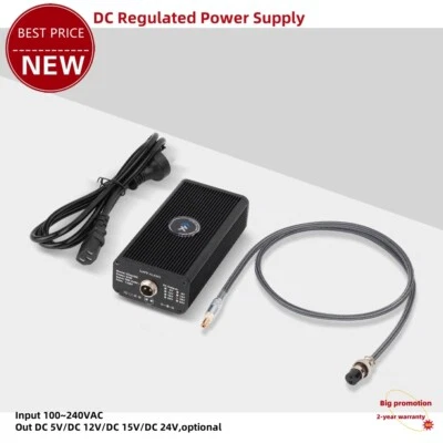 LHY AUDIO SilentDC 50W Active Noise-Canceling DC Regulated Power Supply tp1 - Image 1 of 4