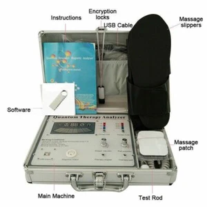 Quantum Magnetic Resonance Health Body Analyzer Massage Therapy with 52 Reports - Picture 1 of 30