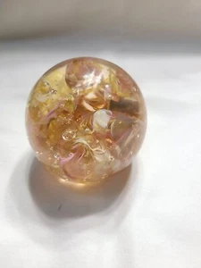 Vintage Handblown Glass Paperweight signed James Hayes  - Picture 1 of 6