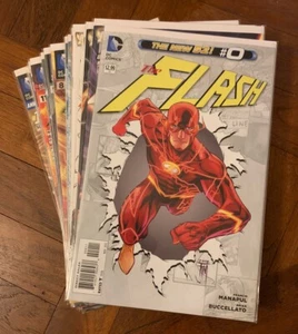 THE FLASH: The New 52 #0-14 & Annual #1 Comics Lot Francis Manapul DC 2011 - Picture 1 of 17
