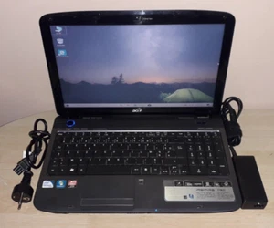 PC PORTABLE ACER 5738z Pentium @ T4500 2,3Ghz 15" WINDOWS10 OFFICE CHARGEUR - Photo 1/12