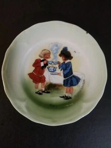 Vintage Buster Brown With Mary Jane 5.25 Inch Saucer-Unmarked - Picture 1 of 6