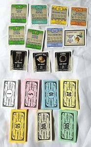 RODEO-OPOLY BOARD GAME DEEDS AND CARDS REPLACEMENT PIECES PARTS