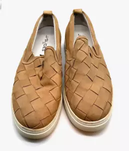 J/Slides NYC sandfarbene flache Damen-Slipper aus Wildleder Größe 8 1/2 M - Bild 1 von 14