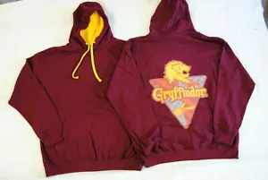 Harry Potter Gryffindor B/P Varsity Kapuzenpullover Sweatshirt Neu Official - Bild 1 von 5