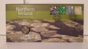 (Lot 349) FDC / PNC £1 2001 Northern Ireland One Pound - Picture 1 of 2