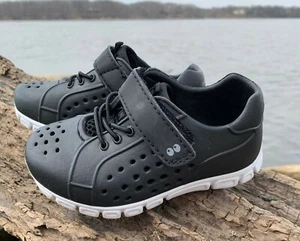 Surprize by Stride Rite Boys Tex Land & Water Shoes - Size 9 - Black - Picture 1 of 10