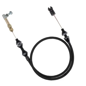 Universal Throttle Cable Braided Stainless Steel Wire 24" For Ford GM and More - Picture 1 of 5