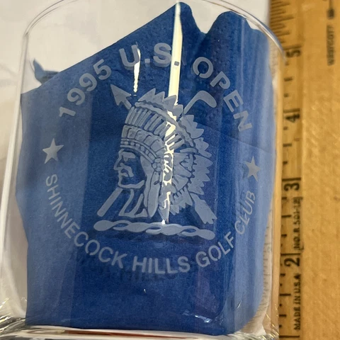 Jy23- 1995 U.S. Open Rocks Glass Shinnecock Hills Golf Club Cover