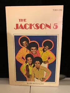 1972 THE JACKSON 5 by Ellen Motoviloff PAPERBACK King of Pop Motown - Imagen 1 de 2
