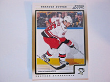 Brandon Sutter 2012-13 Score Gold Parallel Card #373