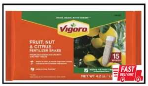 Vigoro Plant Food & Fertilizer Fruit Nut And Citrus Fertilizer Spikes (15-Count) - Picture 1 of 4