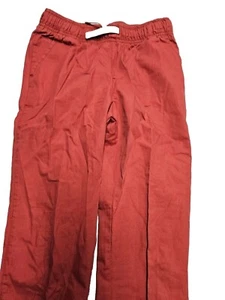 Place Stretch Jogger Pants Red Elastic Waist size 12 - Picture 1 of 5