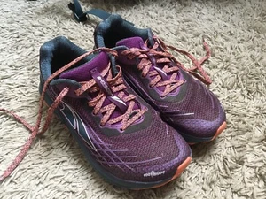 Altra Timp Trainers - Plumb & Coral - Picture 1 of 7
