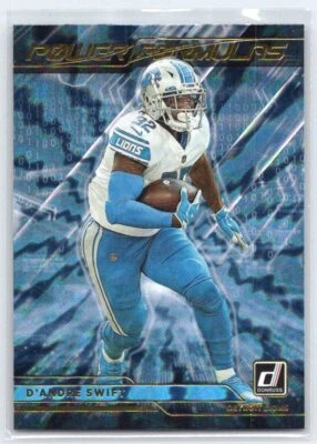 2021 Donruss D'Andre Swift #PF1    Power Formulas Detroit Lions - Image 1 of 2