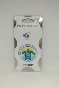 PopSockets Phone Grip Tortuga Turtle Swappable New - Picture 1 of 4