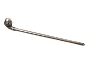 BINYEO KOREAN TRADITIONAL ORNAMENTAL HAIRPIN TIN(STANNUM) HAIRPIN PEONY FLOWER - Picture 1 of 3