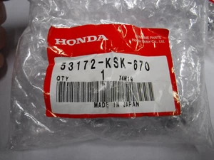 SOPORTE PALANCA EMBRAGUE OEM HONDA CR125 CR250 CRF250 CRF450 53172-KSK-670 W31-64G - Imagen 1 de 2