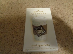 Hallmark Keepsake Christmas Ornament 2006 GOODCUPPA COFFEE Coffee Scent NEW Box - Picture 1 of 3