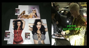 Katy Perry signed 11x14 photo proof JSA sexy hot American Idol record album body - Picture 1 of 7
