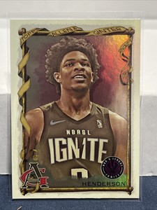 2023 Allen & Ginter - Scoot Henderson - Holofoil - NBA Rookie! Portland!