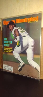 Vintage Sports Illustrated Magazine Sep 1982 Rickey Henderson Oakland A's The... - Image 1 of 2
