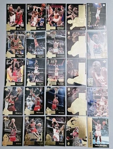 25 Rare Cards 1995-96 MICHAEL JORDAN UPPER DECK COLLECTION 20 Set, Plus 5 Bonus - Picture 1 of 10