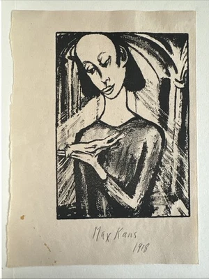 Max Kaus 1918 „Die Sage von Sankt Julian dem Gastfreien“ 1918, org. Lithografien - Bild 1 von 4