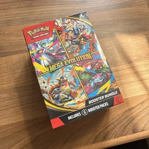 Pokemon TCG: Mega Evolution Booster Bundle 6 Packs *FACTORY SEALED* - Picture 1 of 5