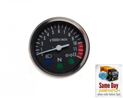 Suzuki GN125 OEM-Style Replacement – RPM Gauge – Mechanical / Tachometer - Image 1 of 2
